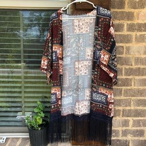 Silky Spain Kimono
